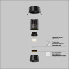 Встраиваемый светильник Technical DL123-10W-3K-B