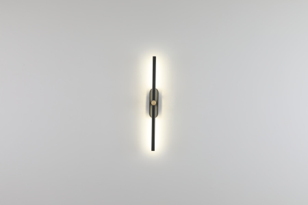 Бра черное LED 8Вт 48см