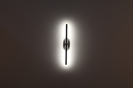 Бра черное LED 8Вт 48см