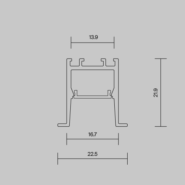 Профиль Led Strip 632013