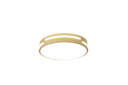 Потолочный светильник золото 36Вт LED D30см