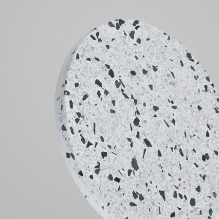 Светильник настенный из камня белый LED 3Вт D20см