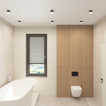 Влагозащищенный светильник Denkirs DK-DH2610-BK
