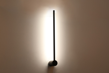 Светильник настенный черный LED 9Вт 60см