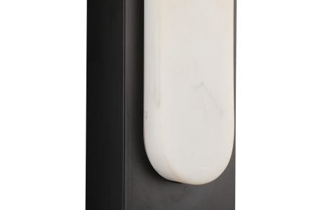 Бра с мраморным плафоном черное LED 12Вт 50см