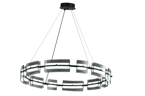 Люстра ZORTES LOFT ZRS.1802.80 Мощность-40Вт Тип лампы: Встроенный  Встроенный LED