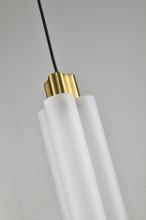 Подвесной светильник латунь LED 16Вт D11см