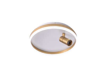 Потолочный светильник белый LED 24Вт+5Вт D40см