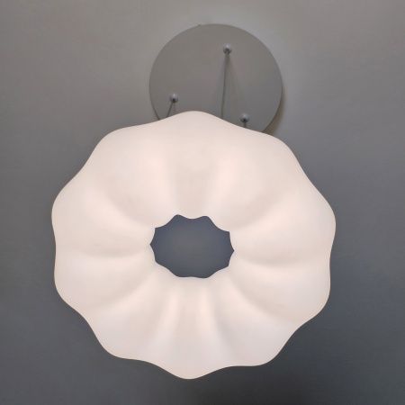 Подвесной светильник белый LED 18Вт D29см