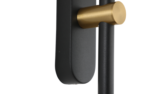 Бра черное LED 8Вт 48см