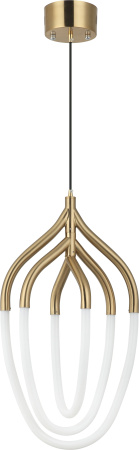 Светильник потолочный латунь LED 62Вт 32см