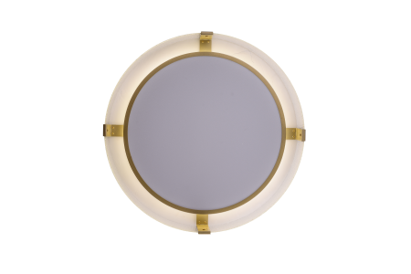 Потолочный светильник золото LED 72+15Вт D50см