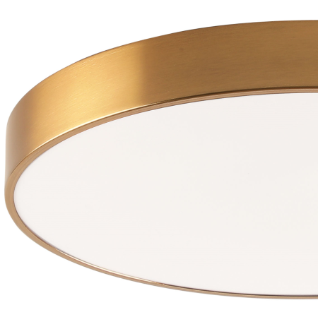 Светильник потолочный латунь LED 96Вт D60см