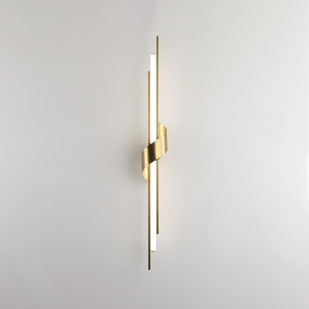 Бра настенный латунь LED 16Вт 100см Zortes LORANO ZRS.1718.10