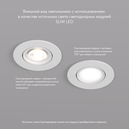 Встраиваемый светильник Denkirs DK3020-WH