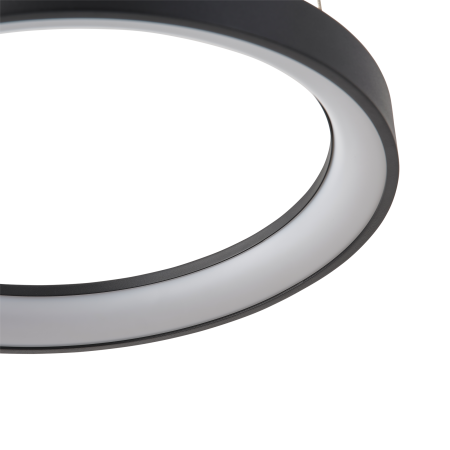 Люстра подвесная черня LED 78Вт D38+58см