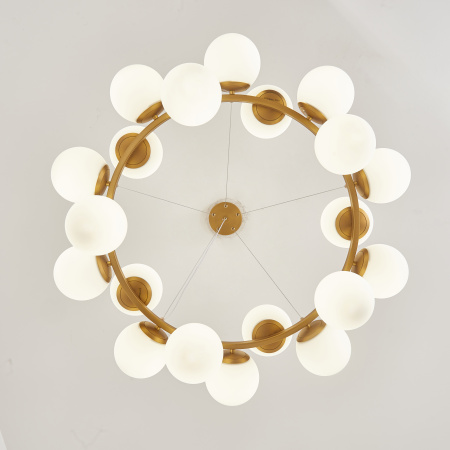 Люстра латунь D90см