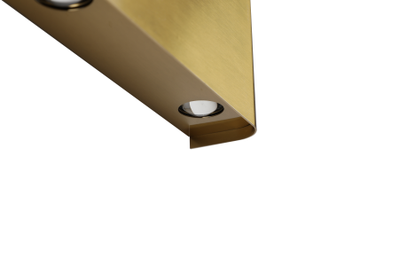 Светильник настенный латунь LED 8Вт 46см