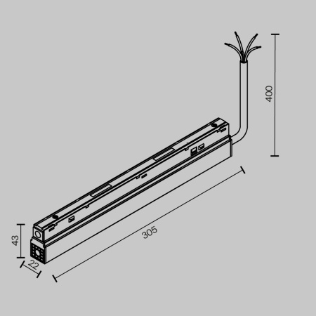 Источник напряжения Technical TRA034DR-200W-DD-B