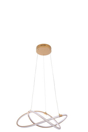 Светодиодная люстра золото LED 50Вт D60см