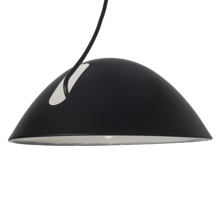 Светильник потолочный черный D49см