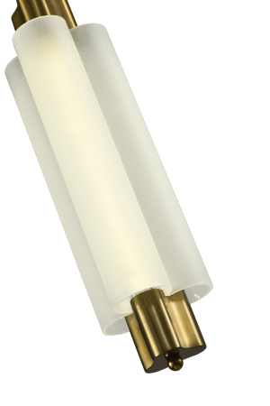 Подвесной светильник латунь LED 8Вт D11см