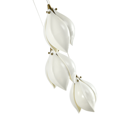 Подвесной светильник золото D30см