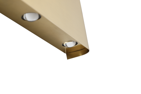 Светильник настенный латунь LED 6Вт 30см