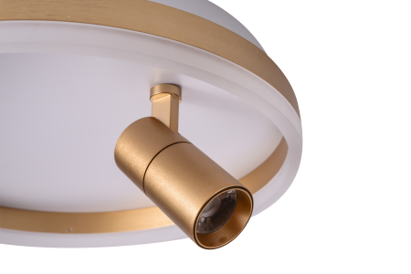 Потолочный светильник белый LED 24Вт+5Вт D40см