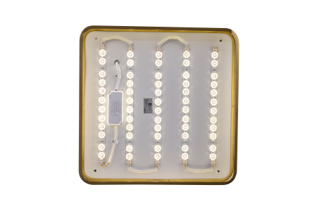 Светильник светодиодный потолочный латунь LED 48Вт 40см