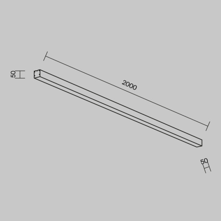 Линейный светильник Technical LL311024