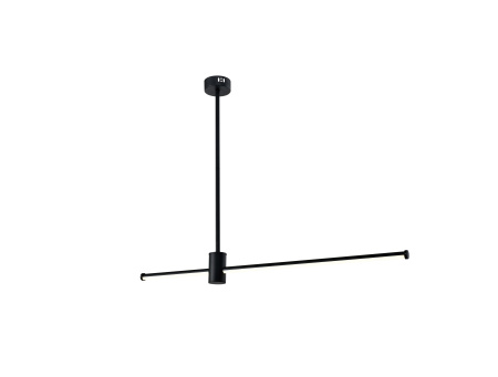 Светильник потолочный антрацит LED 19Вт 98см